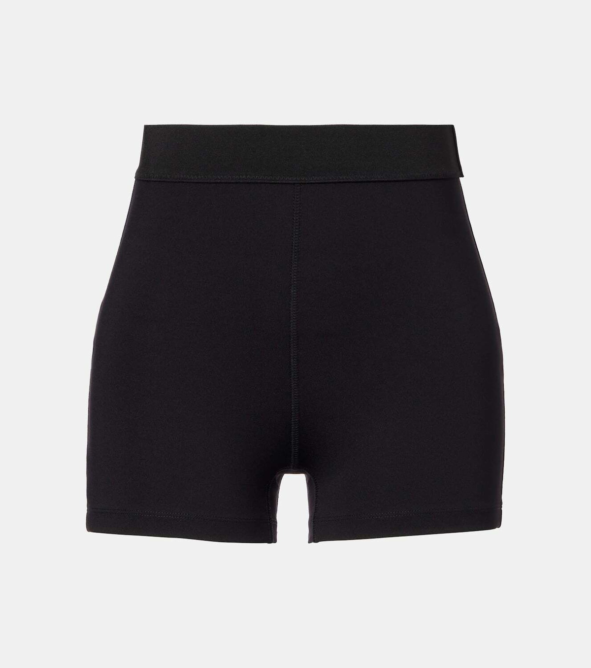 Wardrobe.NYC High-rise jersey shorts