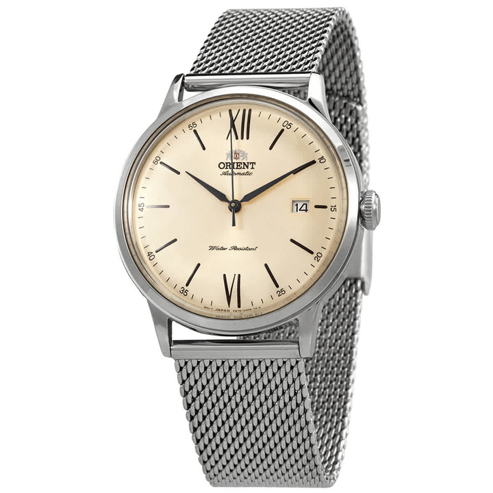 Photo: Orient Bambino Champagne Dial Mens Watch RA-AC0020G10B