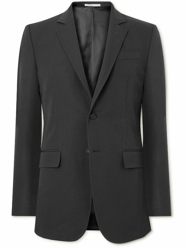 Photo: Gabriela Hearst - Irving Wool Suit Jacket - Gray