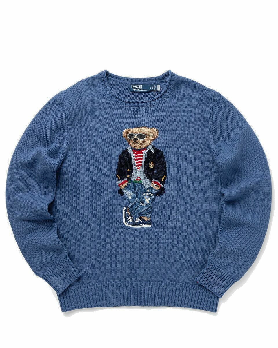Photo: Polo Ralph Lauren Long Sleeve Pullover Blue - Mens - Pullovers