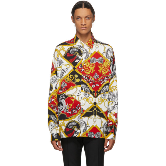 Photo: Versace Jeans Couture Red Paisley Fantasy Shirt