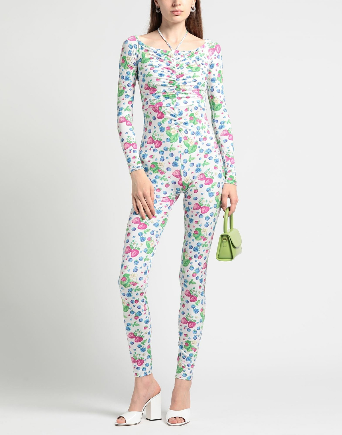 Msgm Womens Jumpsuit in White