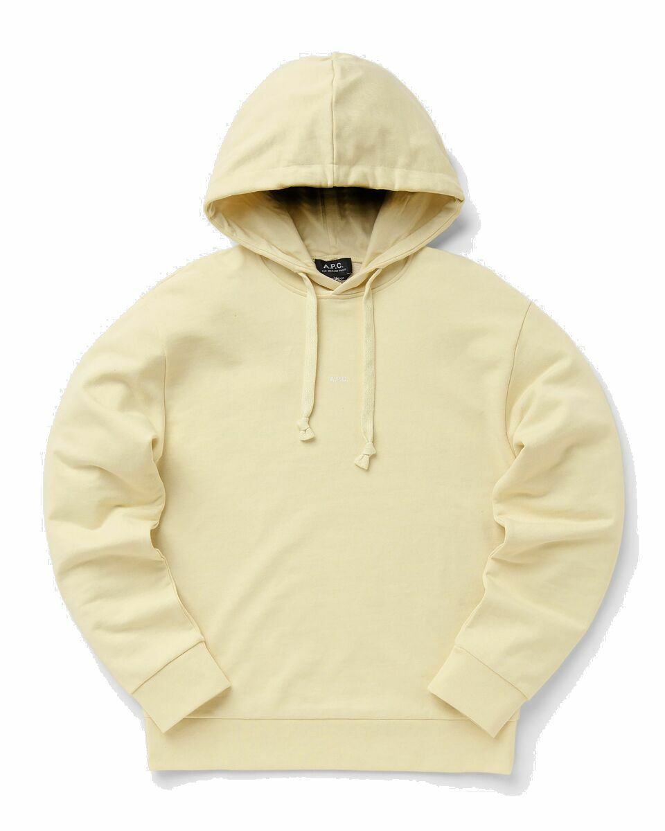 Photo: A.P.C. Hoodie Larry Color Yellow - Mens - Hoodies