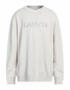 Lanvin Mens Sweatshirt Light in Grey