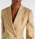 Gabriela Hearst Wool, silk and linen blazer