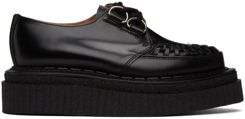 Sacai Black George Cox Edition Hamilton Lace-Ups Sacai