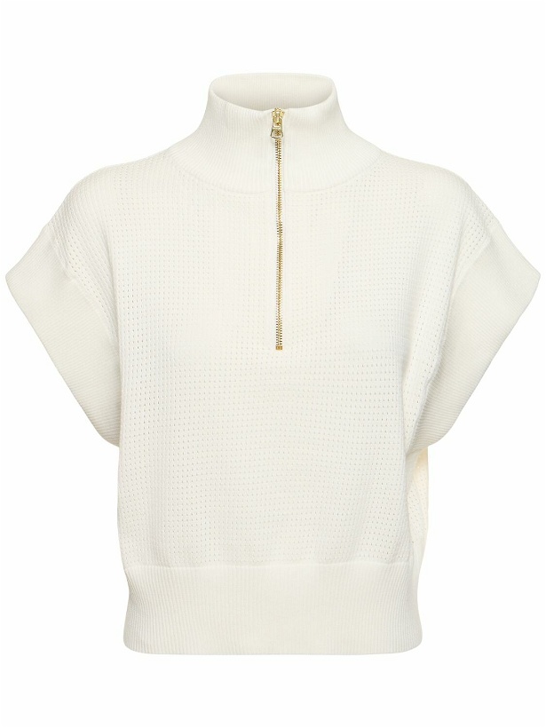 Photo: VARLEY Fulton Cropped Knit Top