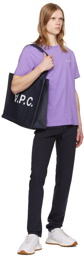 A.P.C. Purple Item T-Shirt