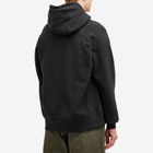Engineered Garments Men's Raglan Hoodie in Black