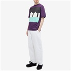 The Trilogy Tapes Men's Block T-Shirt in Purple