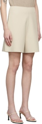 Arch The Beige Wide Shorts