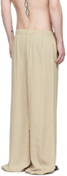 Ludovic de Saint Sernin Beige Boxer Trousers