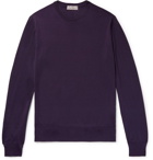 Canali - Merino Wool Sweater - Men - Dark purple