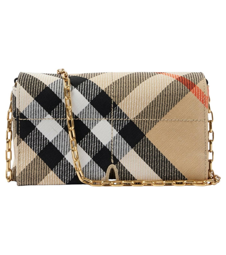 Photo: Burberry Snip Burberry Check Mini crossbody bag