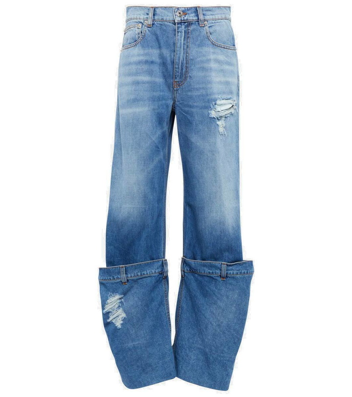 Photo: JW Anderson High-rise wide-leg jeans
