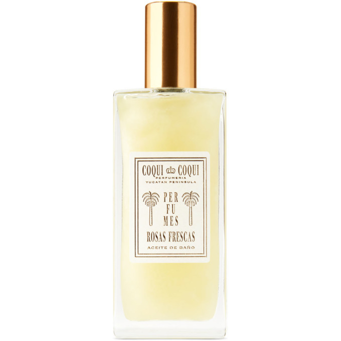 Coqui Coqui Perfumes Rosas Frescas Bath Oil, 100 mL