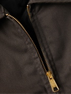 Local Authority LA - Dickies® Sunset Strip Autoparts Appliquéd Padded Drill Jacket - Brown