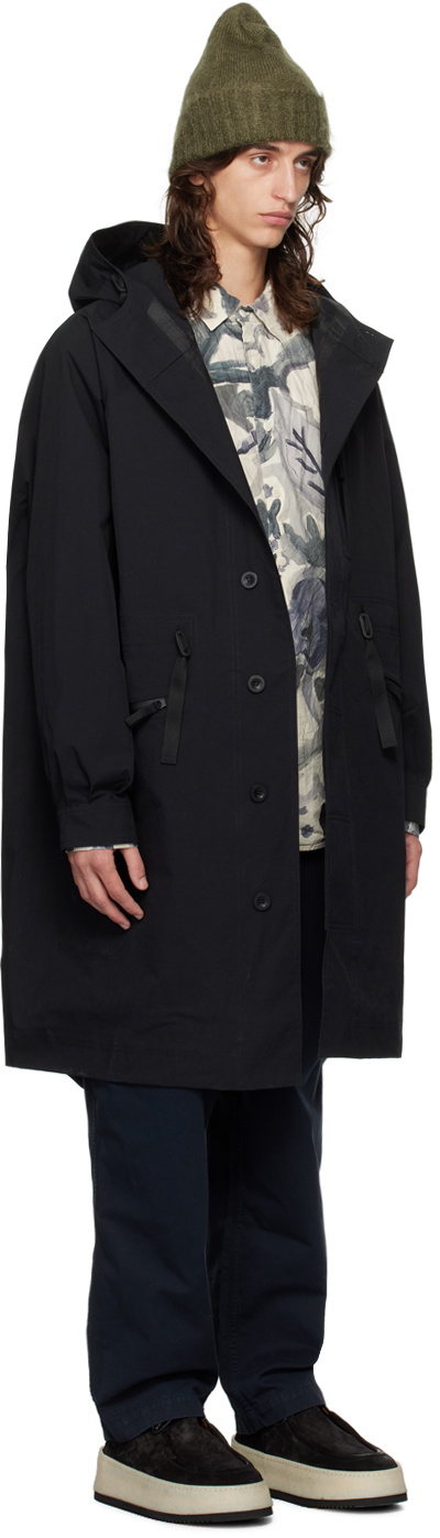 CASEY CASEY Black Mili Parka CASEY CASEY