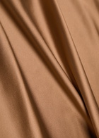 Joseph Isaak Silk Midi Slip Skirt Rust