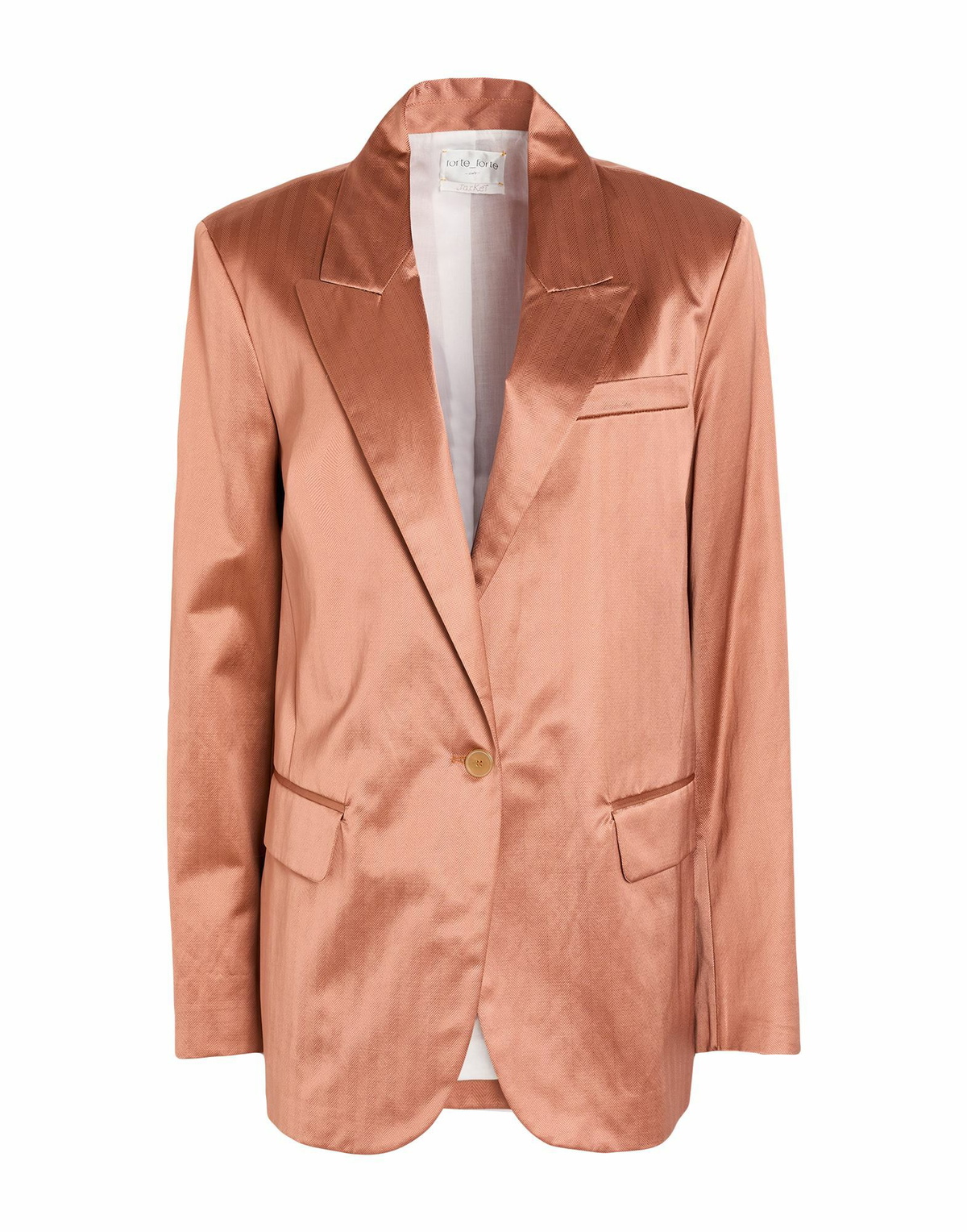 Forte_forte Womens Blazer Light brown
