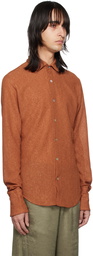 Ludovic de Saint Sernin Orange Slim Shirt