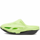 Nike x MMW 5 Slide Sneakers in Volt/Black