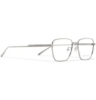 Bottega Veneta - Square-Frame Silver-Tone Optical Glasses - Silver