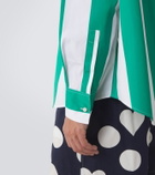 Jacquemus Camargue striped cotton poplin shirt