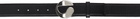 Coperni Black Logo Belt