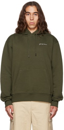 Jacquemus Green 'Le Sweatshirt Brodé' Hoodie