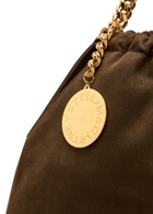 Stella Mccartney Falabella Medium Drawstring Faux Suede Tote - Moca - One Size
