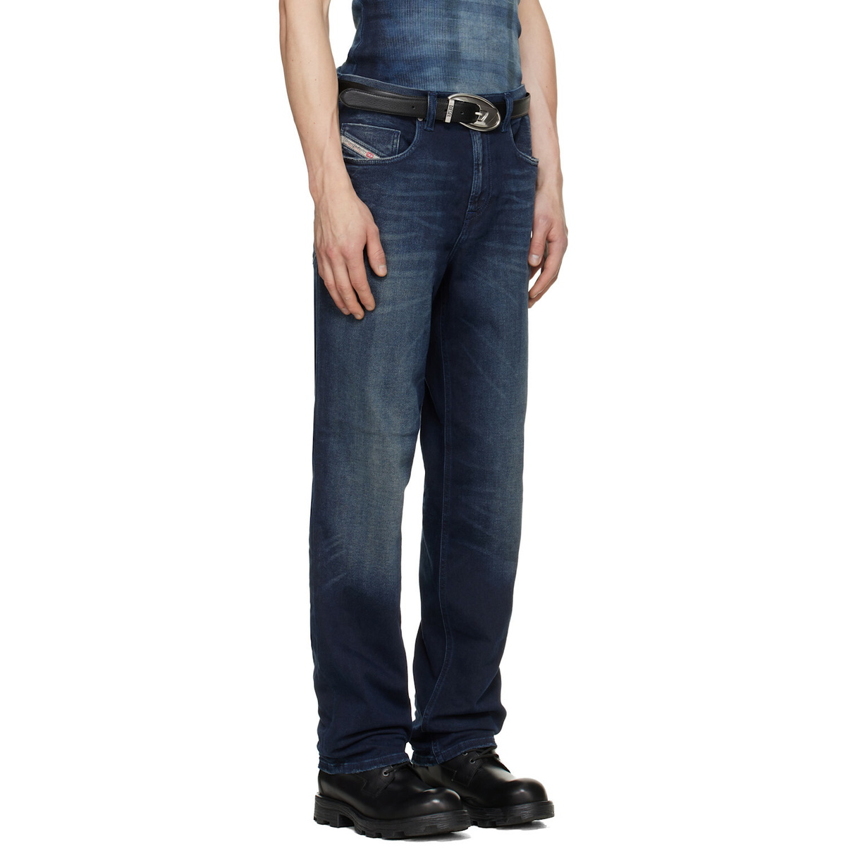 Diesel Blue Regular Regular Waist 2090 D-Veekley Jogg Jeans