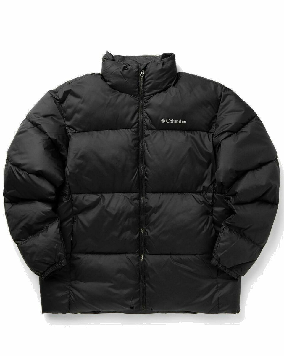 Columbia Men's Puffer Crinkle Jacket in Black Columbia