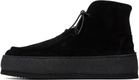 Marsèll Black Parapana Leather Ankle Boots