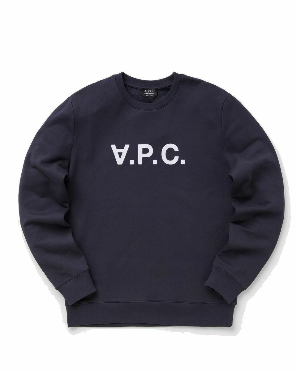 Photo: A.P.C. Sweat Vpc Blue - Mens - Sweatshirts