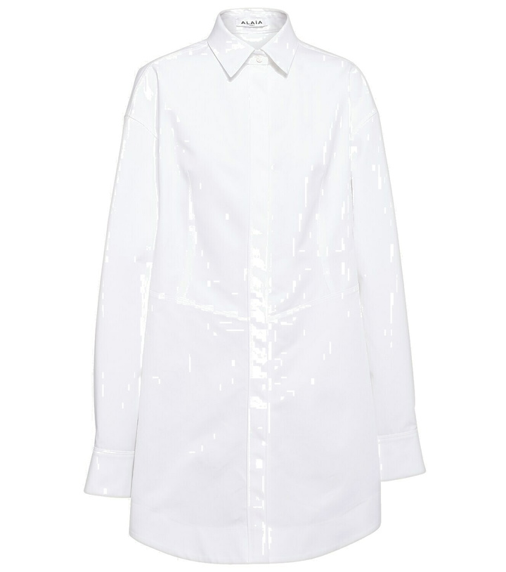 Photo: Alaïa Cotton poplin shirt
