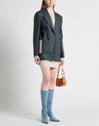 Palm Angels Womens Blazer Slate in Blue