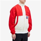 Drôle de Monsieur Men's Nylon Jacket in Red/White