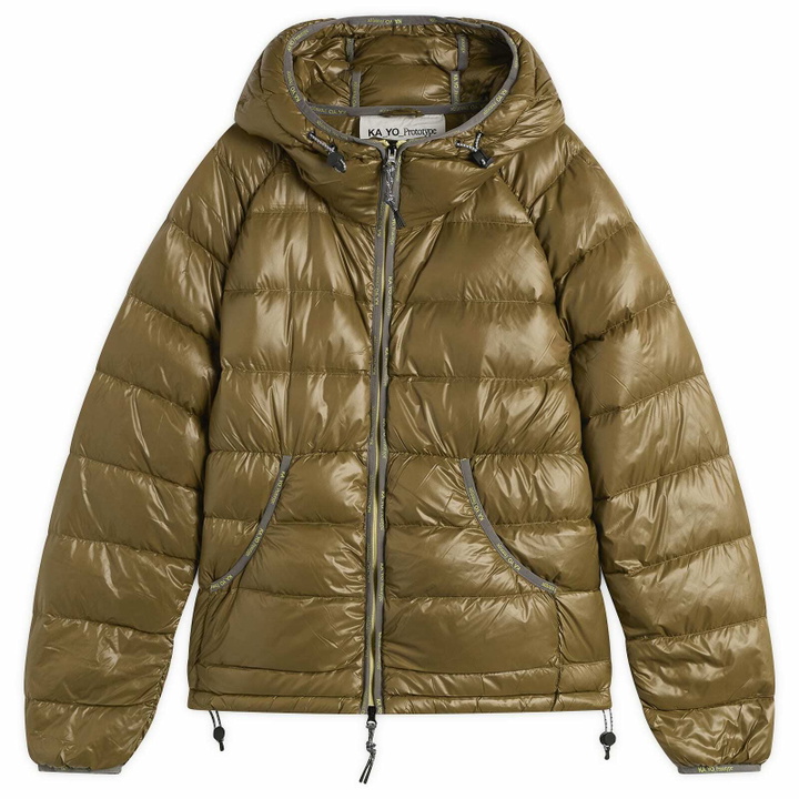 Photo: KA_YO_Prototype Men's Lightweight Down Jacket in Mole
