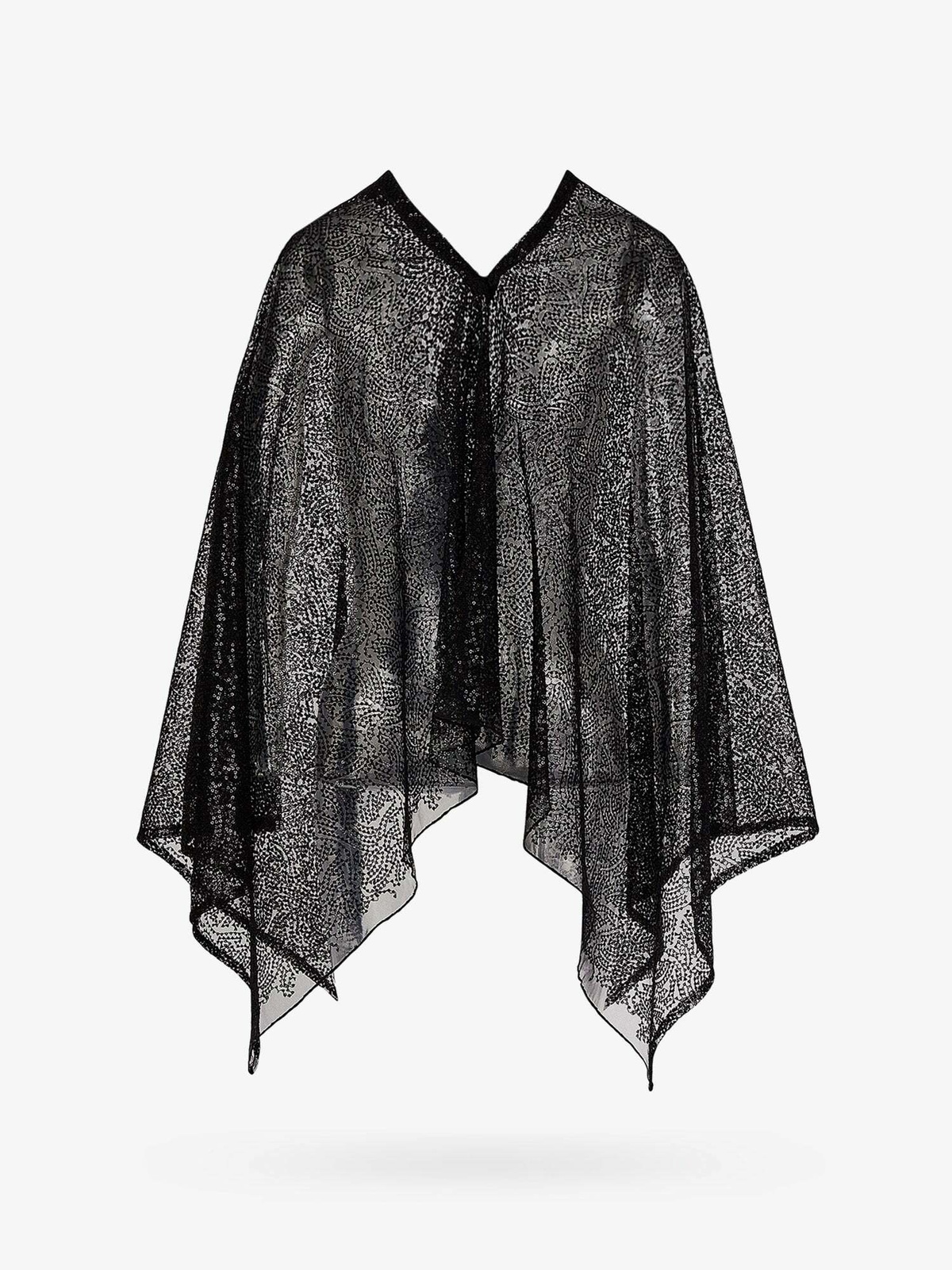 Giorgio Armani Poncho Black Womens Giorgio Armani
