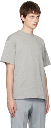 Nike Gray Solo Embroidered T-Shirt