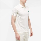 Fred Perry Authentic Men's Slim Fit Plain Polo Shirt in Light Ecru