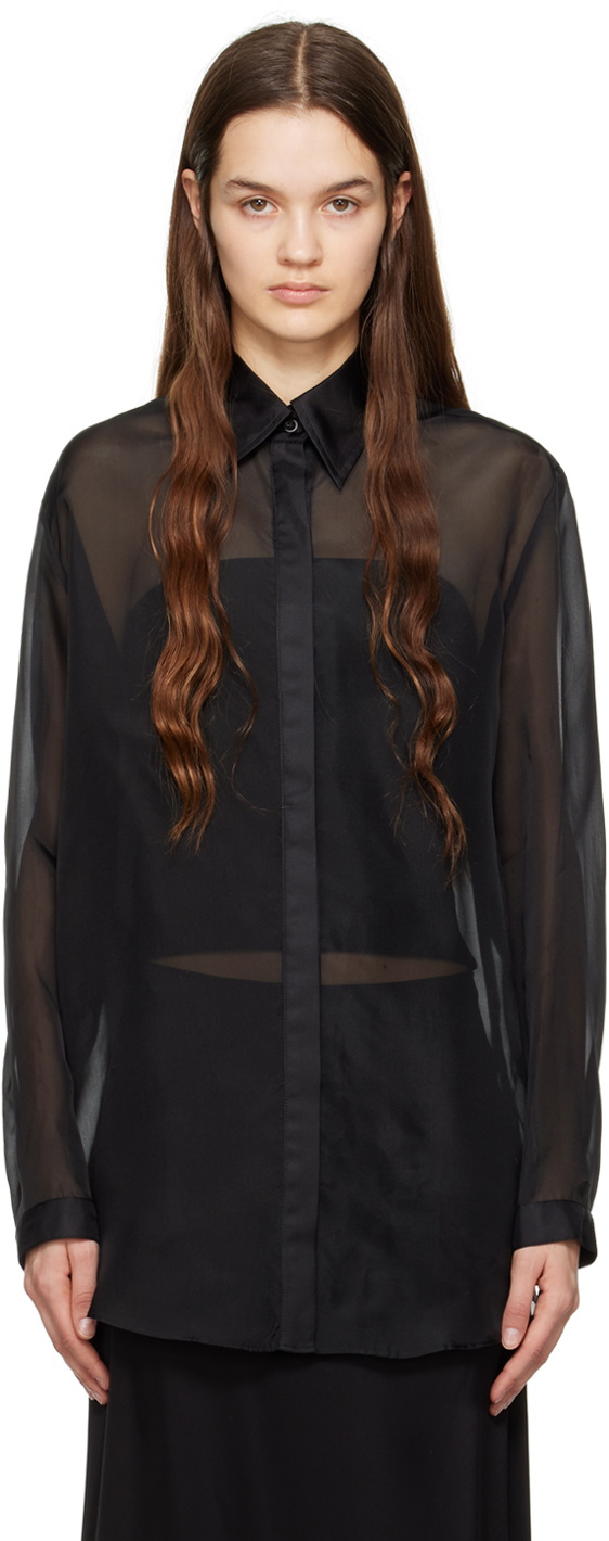 Esse Studios Black Oversized Shirt