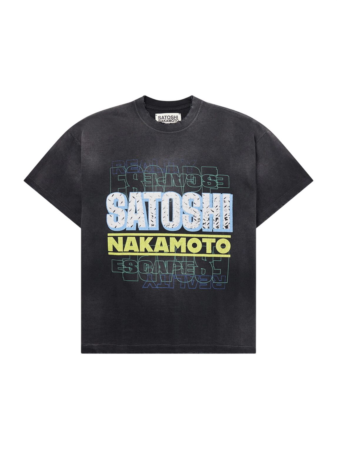 Satoshi Nakamoto - Impact Oversized Logo-Appliquéd Cotton-Jersey T