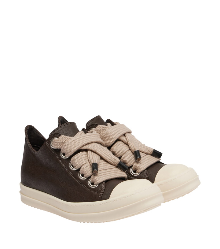 Photo: Rick Owens Jumbolace leather sneakers