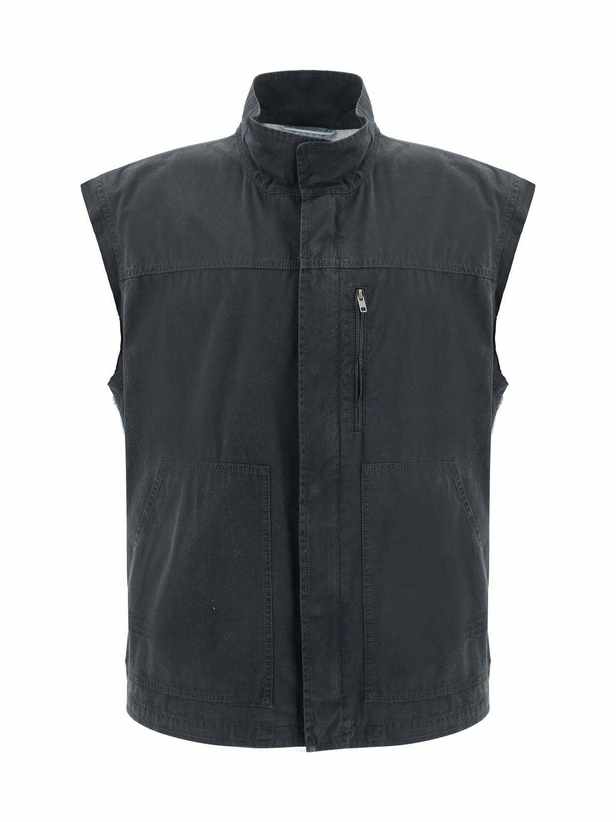【関税&送料込み】Mm6 Maison Margiela Vest Clothing MM6 Maison Margiela Double Woven Vest MM6 Maison Margiela