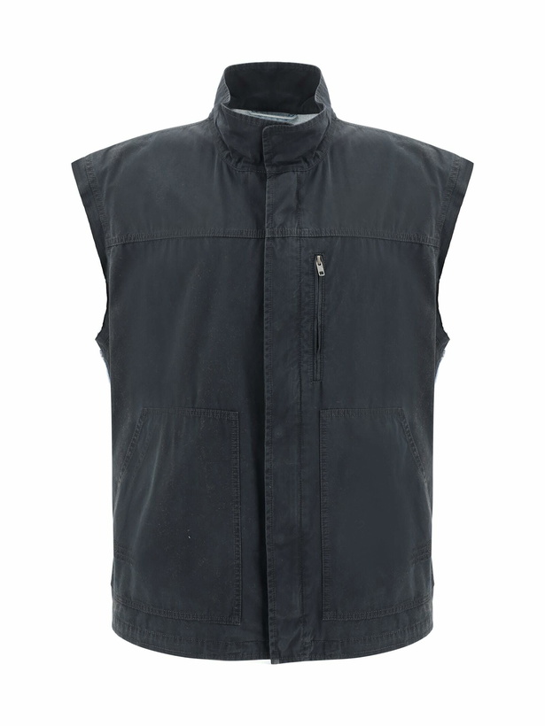 Photo: MM6 Maison Margiela Double Woven Vest