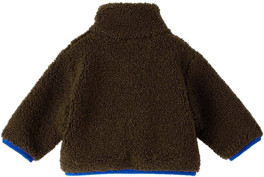 The Campamento Baby Brown Teddy Jacket