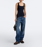 Miu Miu Rendez-vous leather shoulder bag