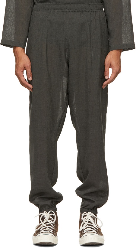 Photo: The Conspires Grey Boyled RL Trousers